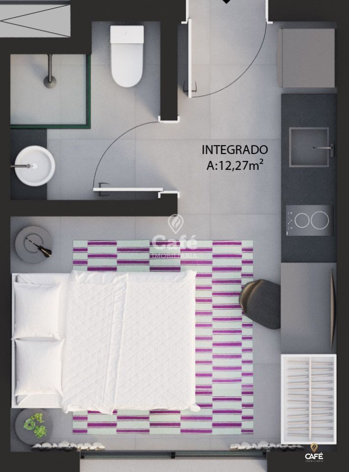 Apartamento à venda com 1 quarto, 18m² - Foto 30