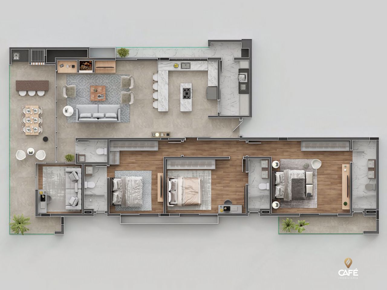 Apartamento à venda com 3 quartos, 146m² - Foto 16