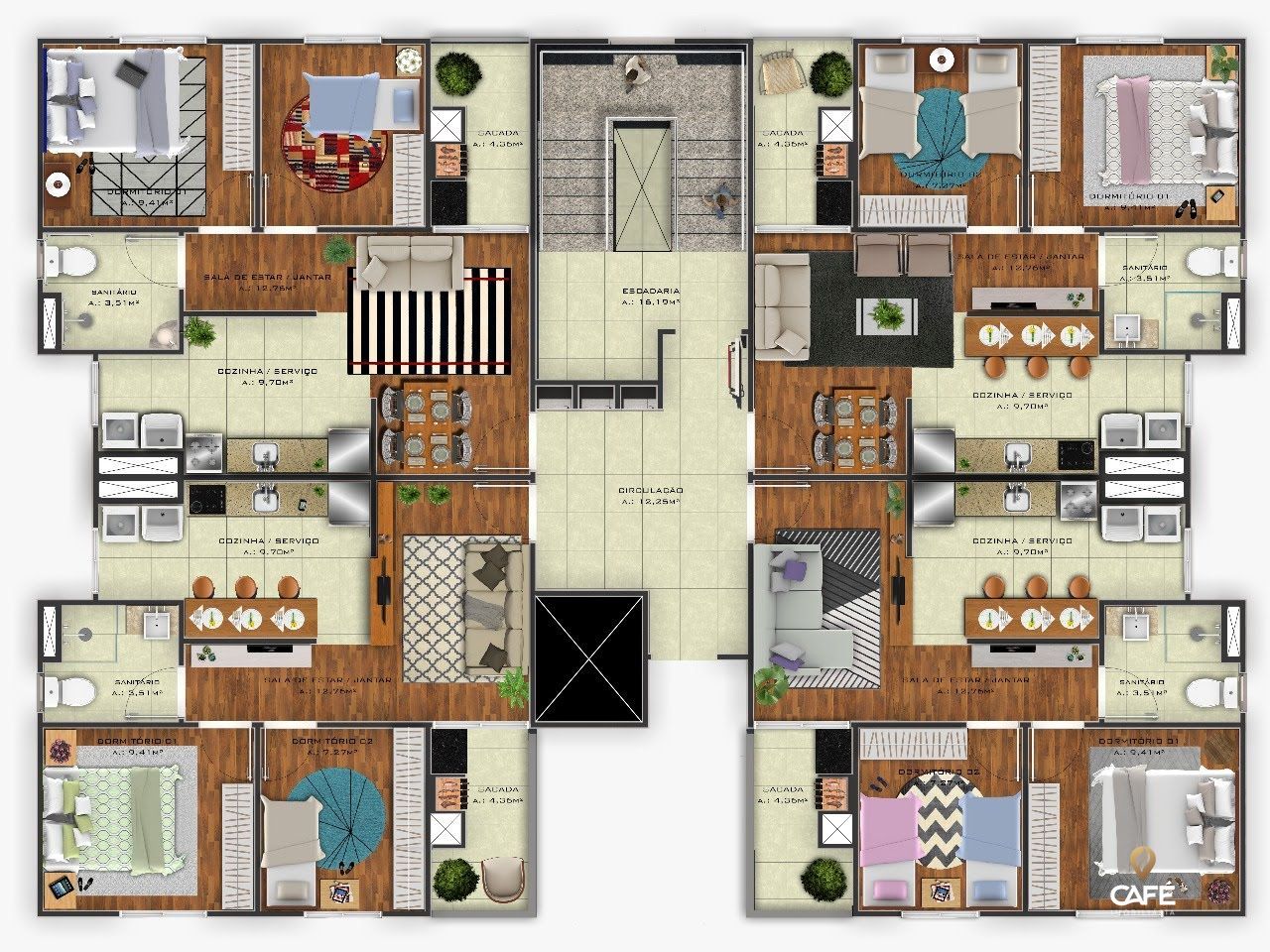Apartamento, 2 quartos, 52 m² - Foto 26