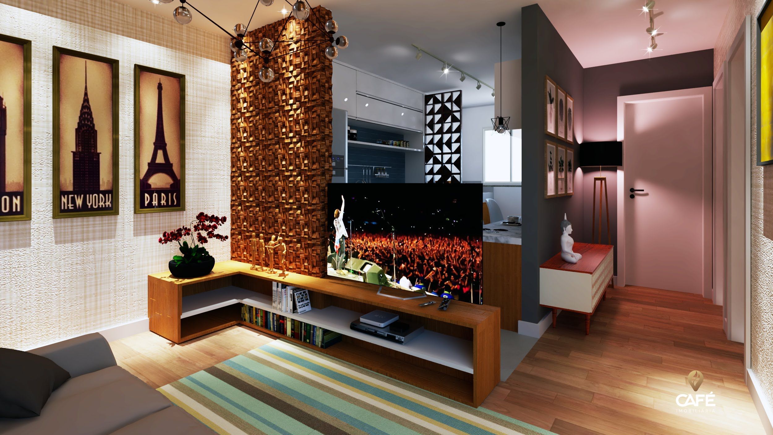 Apartamento, 2 quartos, 52 m² - Foto 3