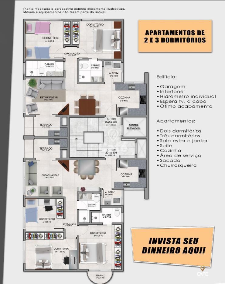 Apartamento à venda com 2 quartos, 81m² - Foto 17