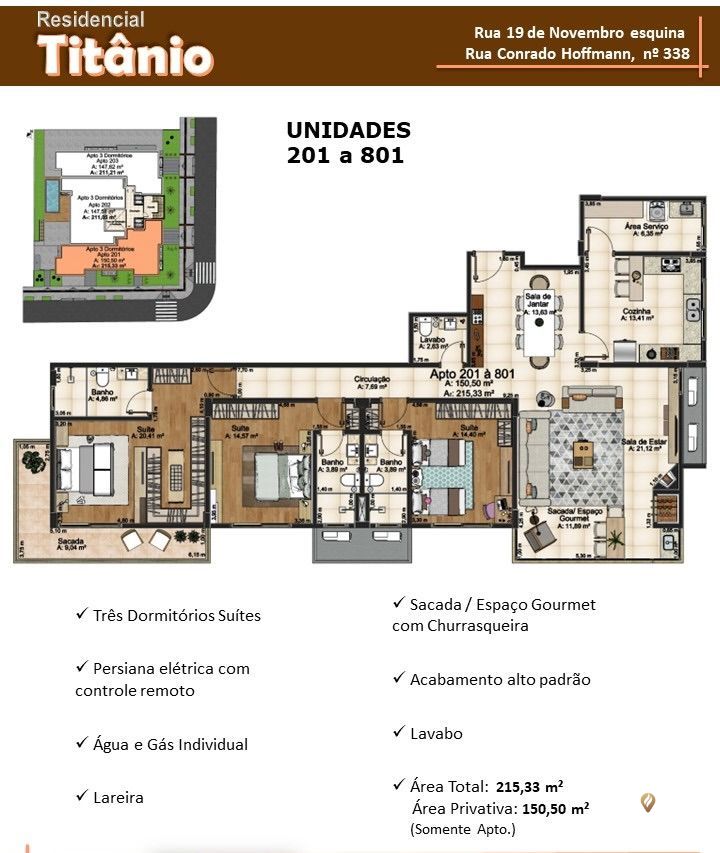 Apartamento, 3 quartos, 150 m² - Foto 9