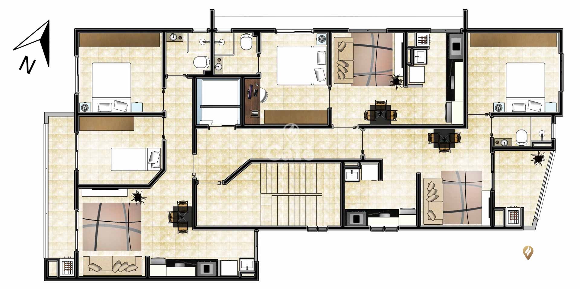 Apartamento, 1 quarto, 37 m² - Foto 9