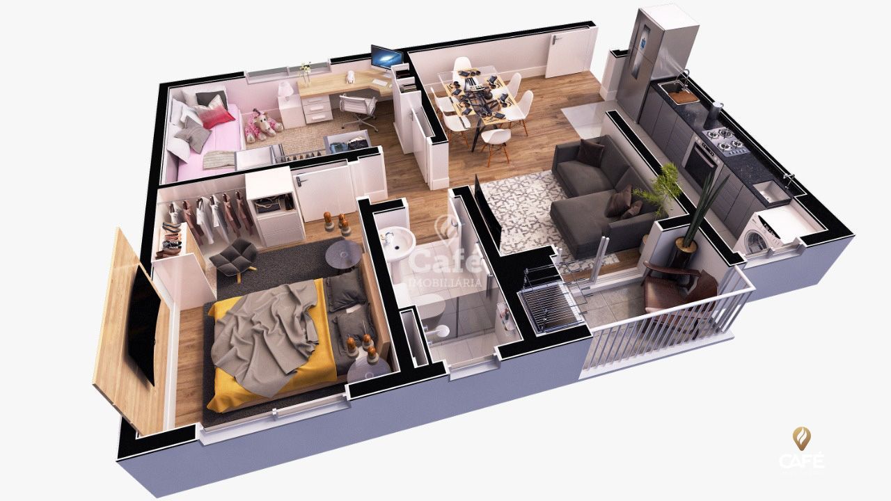 Apartamento à venda com 2 quartos, 56m² - Foto 17