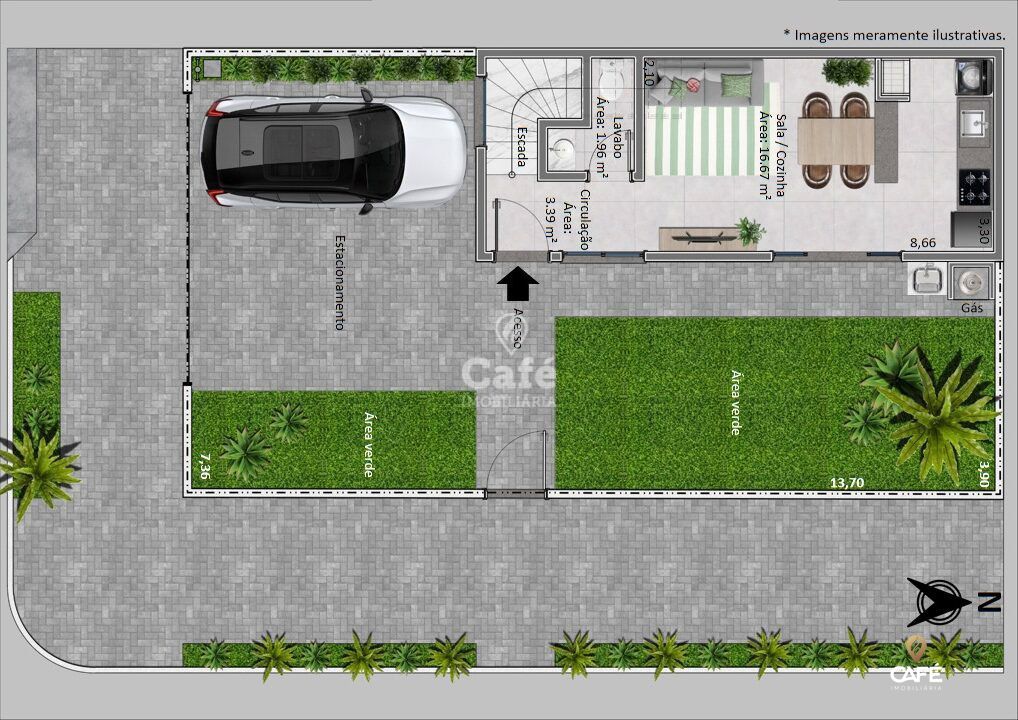 Casa, 2 quartos, 84 m² - Foto 10