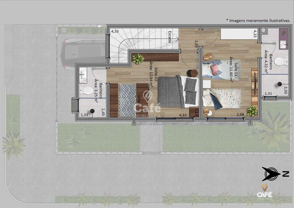 Casa, 2 quartos, 84 m² - Foto 11