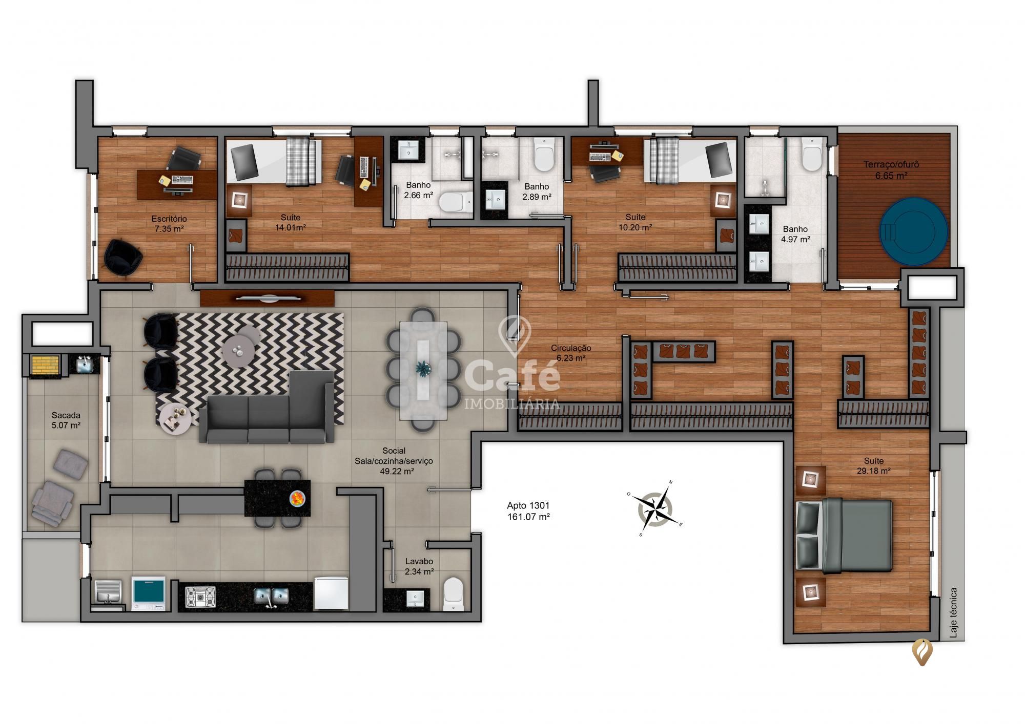 Apartamento, 3 quartos, 104 m² - Foto 6