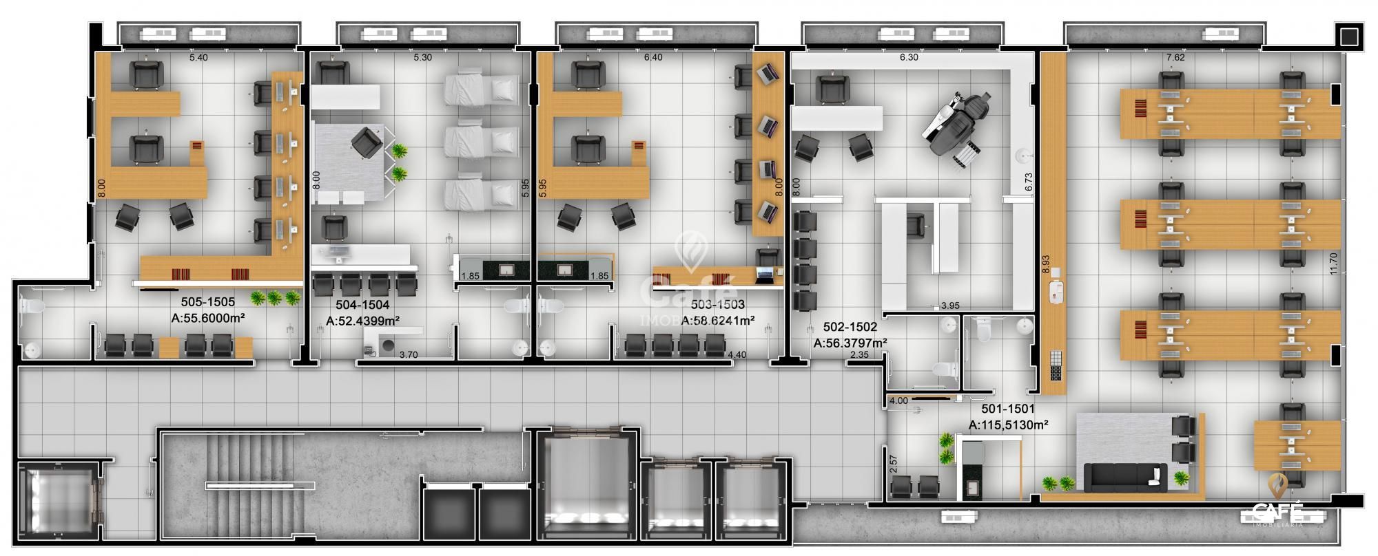 Sala-Conjunto, 55 m² - Foto 10