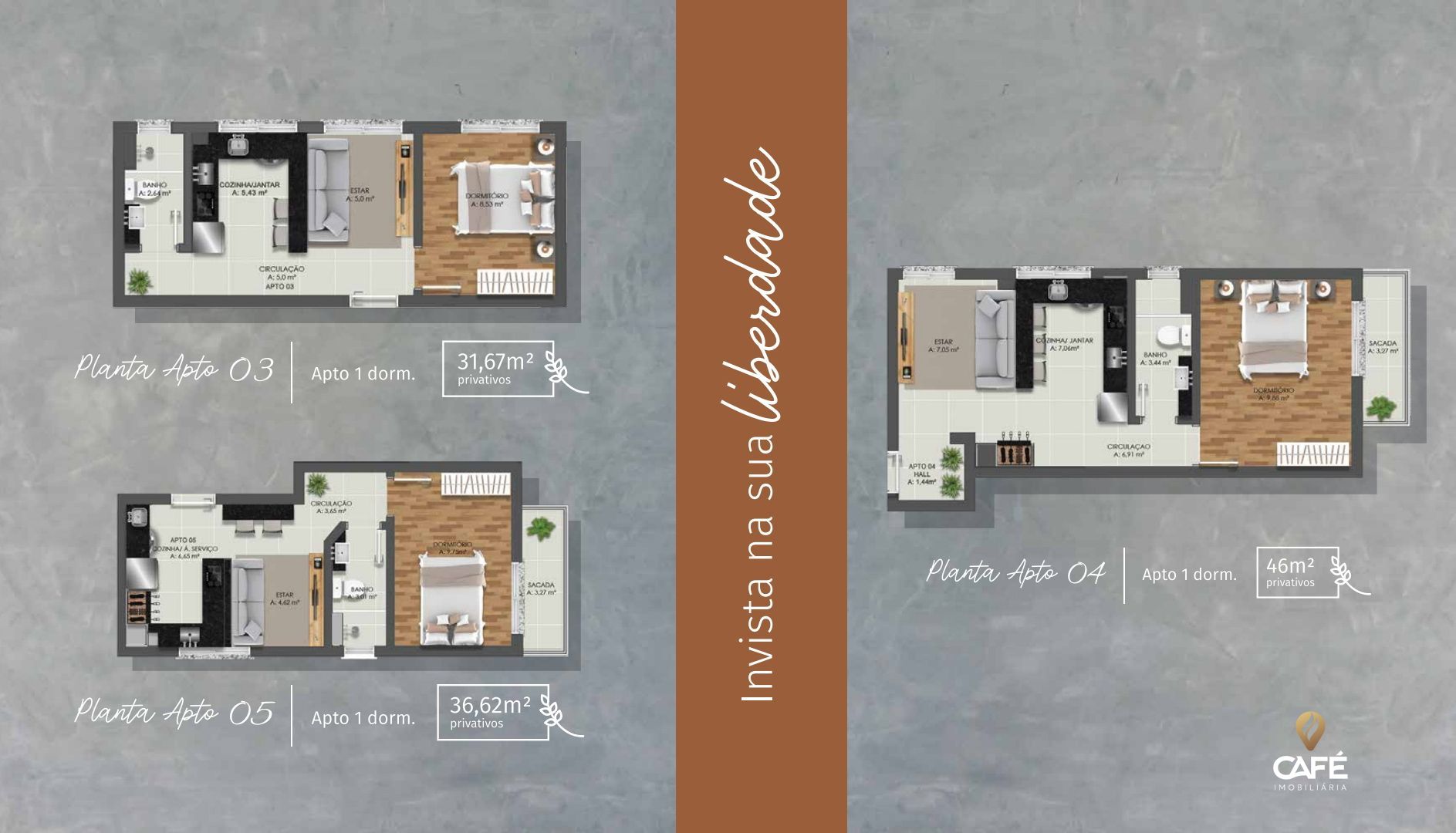 Apartamento, 1 quarto, 46 m² - Foto 5