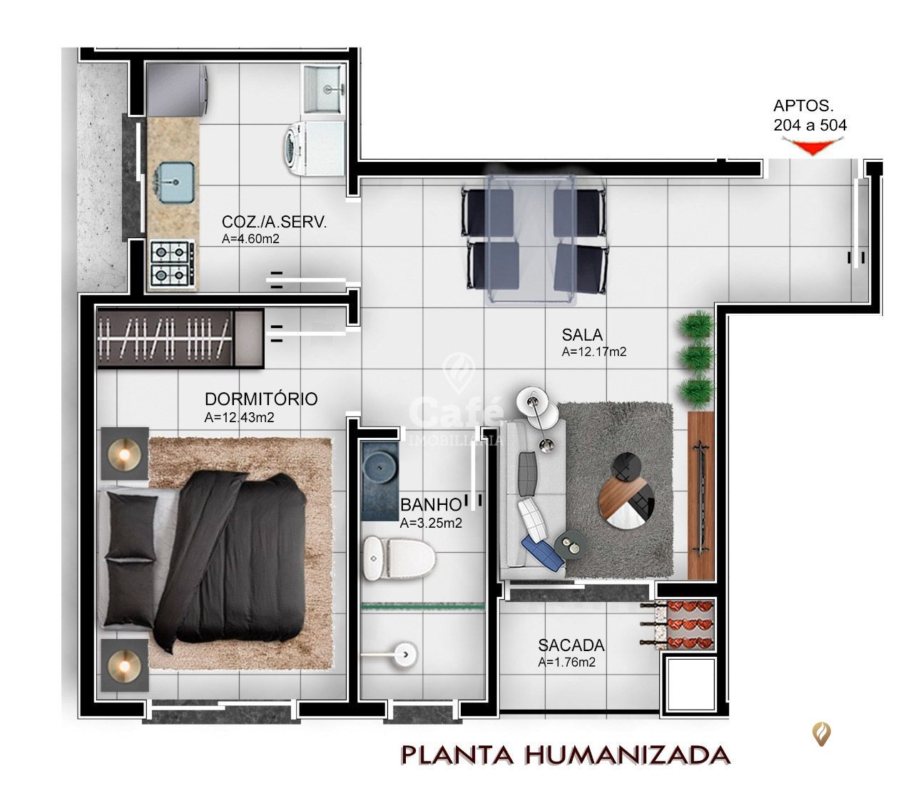 Apartamento à venda com 2 quartos, 60m² - Foto 19