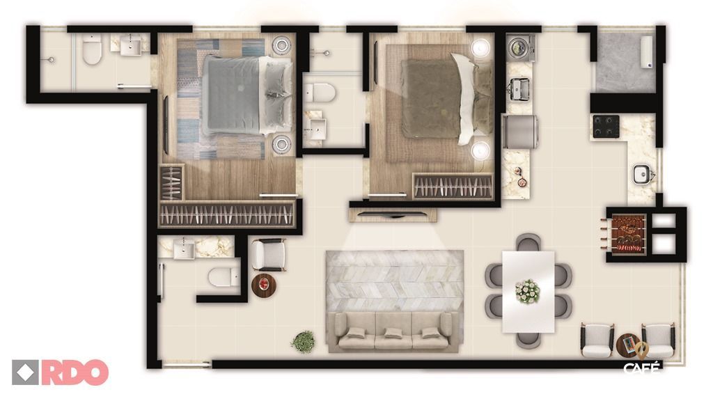 Apartamento, 2 quartos, 87 m² - Foto 9
