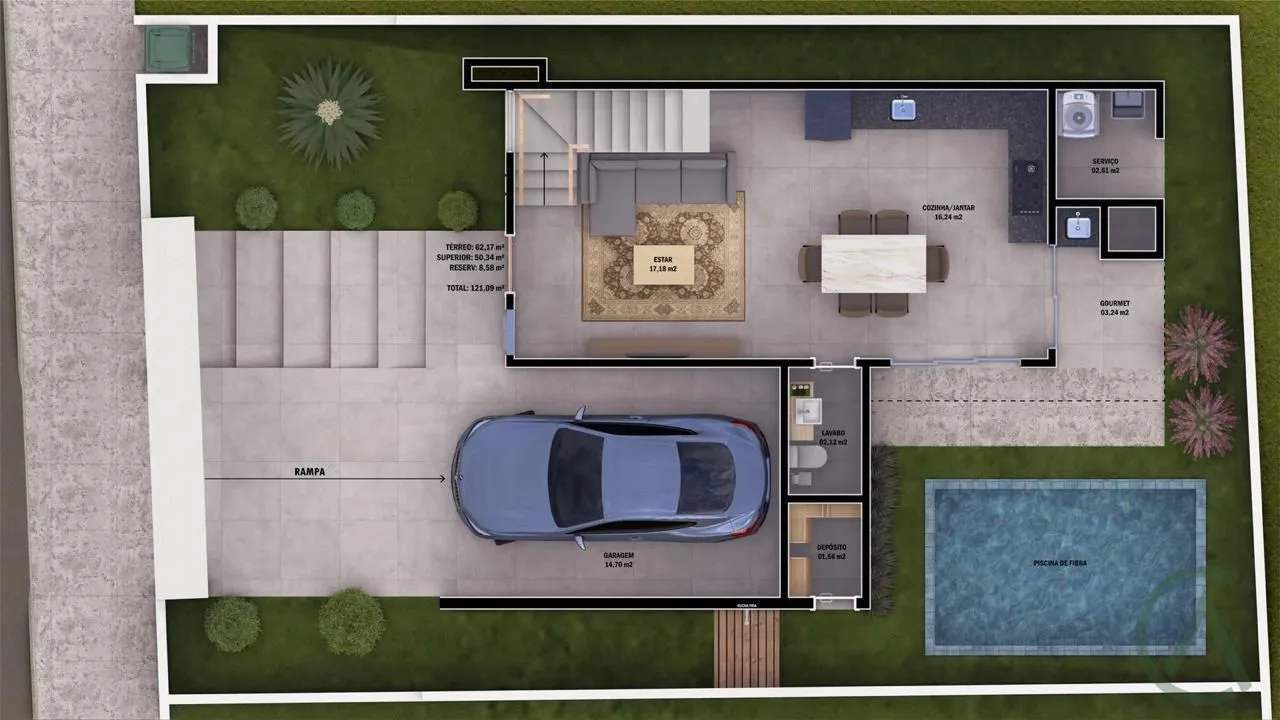 Casa com 2 Dormitórios à venda, 148 m² por R$ 850.000,00 Casa com 2 Dormitórios à venda, 148 m² por R$ 850.000,00