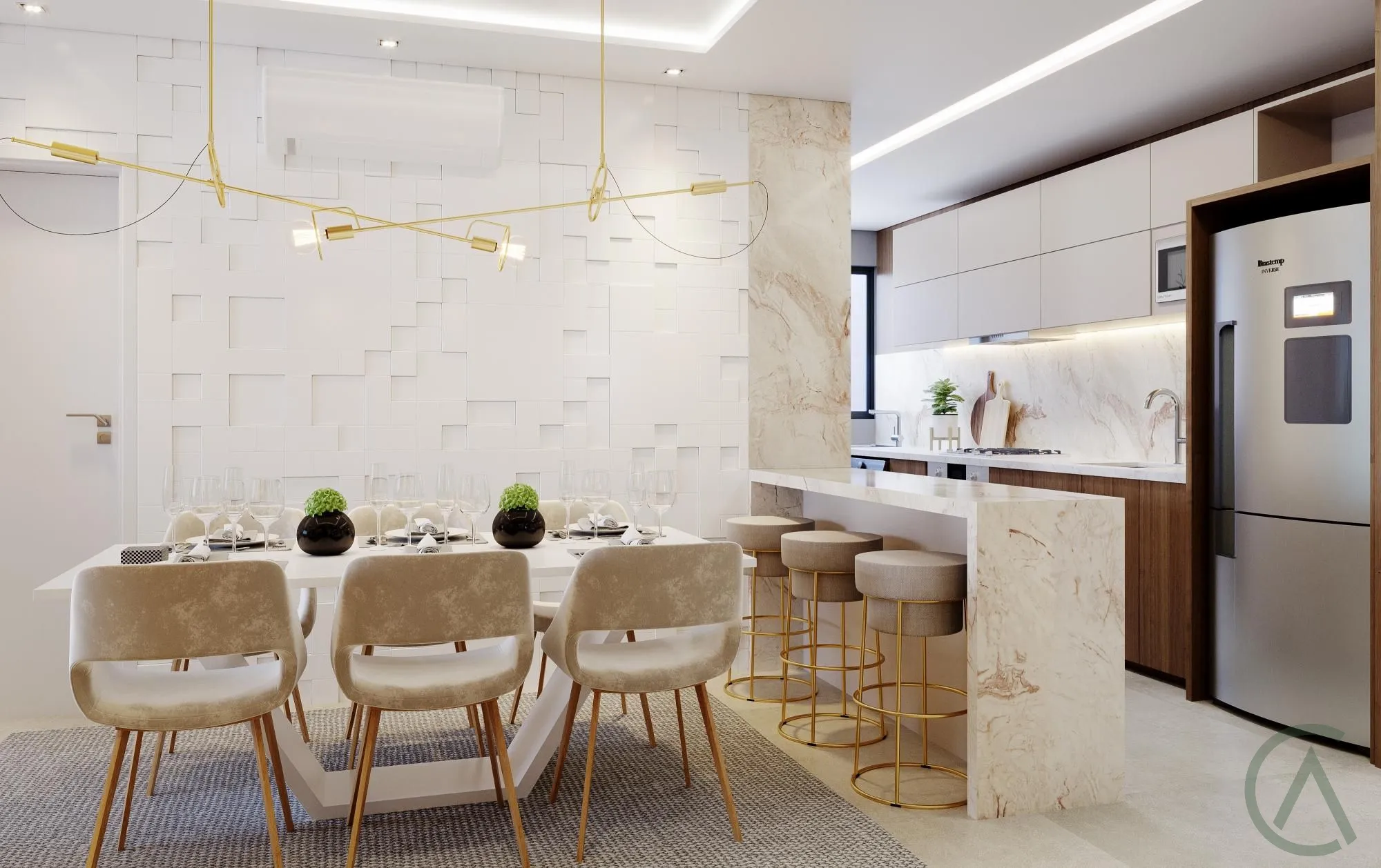 Apartamento com 2 Dormitórios à venda, 94 m² por R$ 1.388.361,00 Apartamento com 2 Dormitórios à venda, 94 m² por R$ 1.388.361,00
