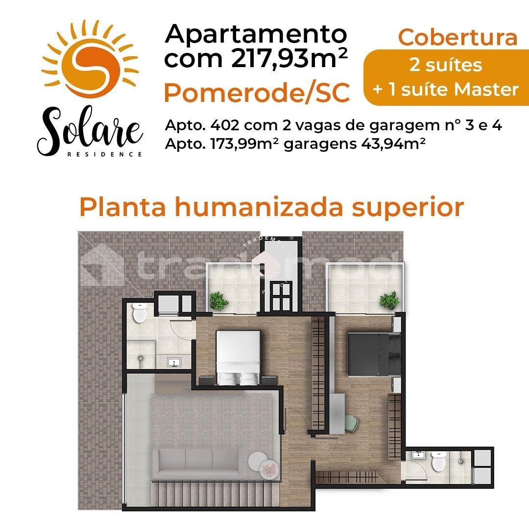 Apartamento à venda com 3 quartos, 213m² - Foto 13