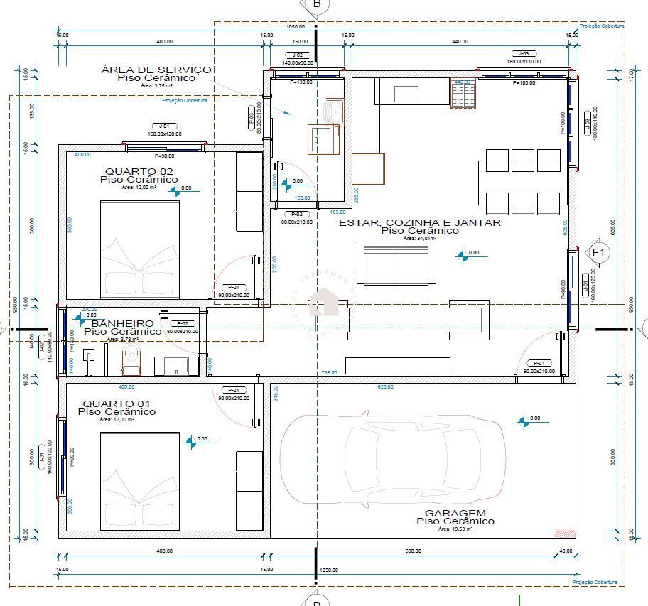 Casa à venda com 2 quartos, 90m² - Foto 13