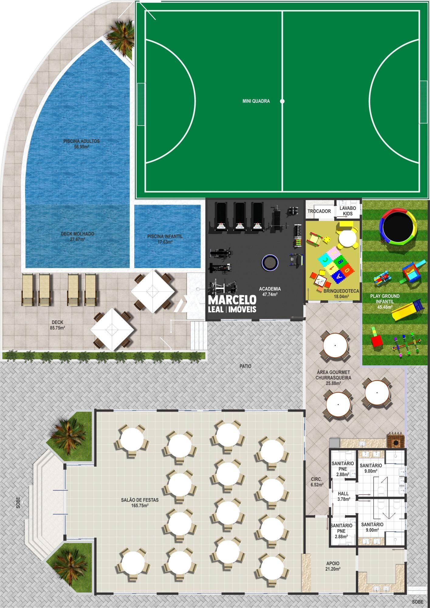 Apartamento, 3 quartos, 66 m² - Foto 94