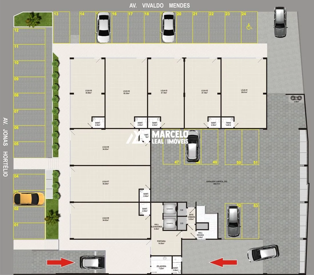 Apartamento, 1 quarto, 39 m² - Foto 12