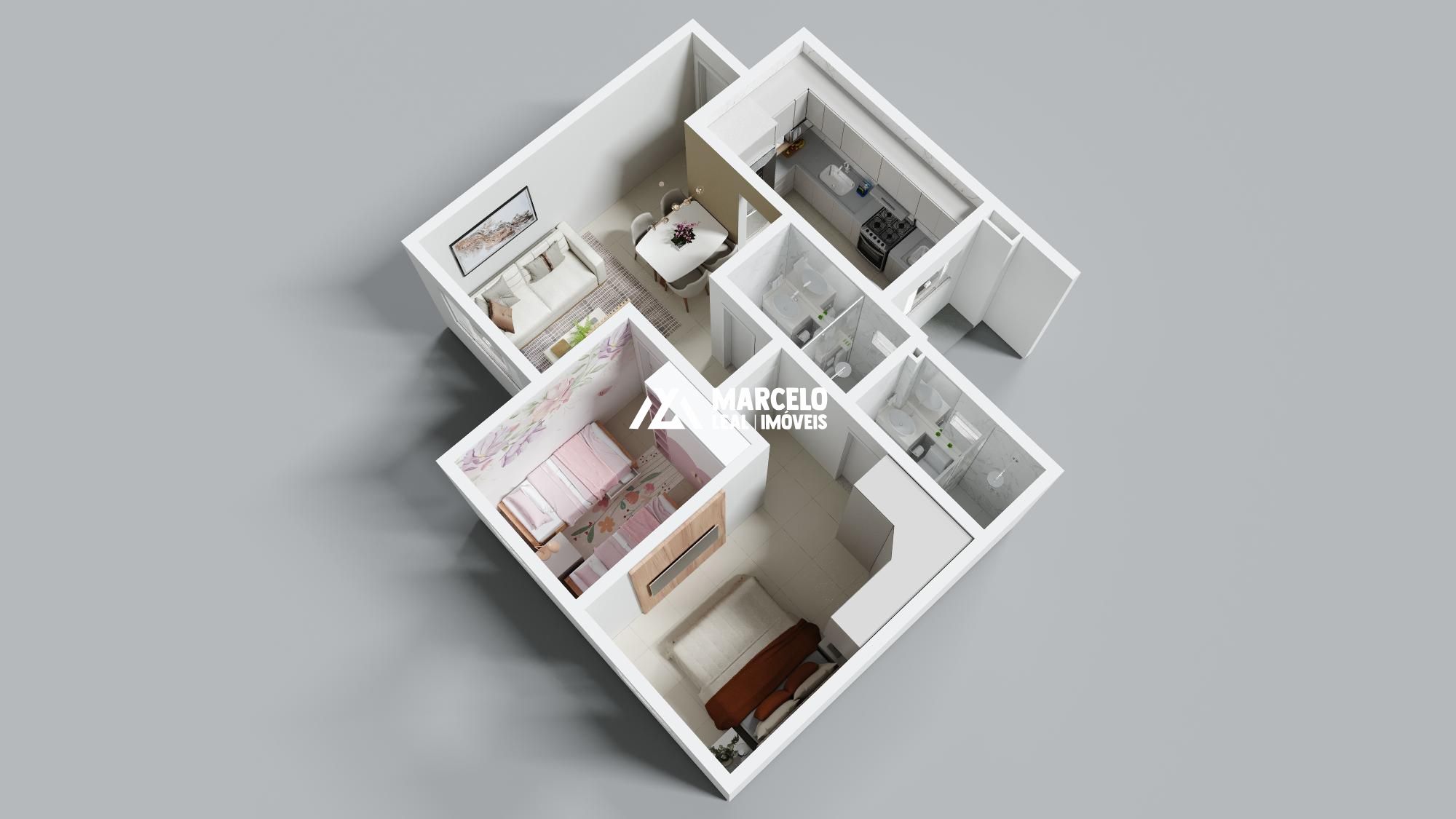 Apartamento à venda com 2 quartos, 45m² - Foto 12