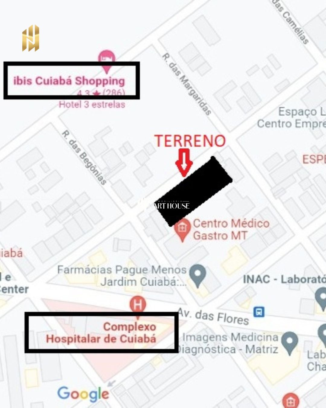 Terreno comercial à venda  no Jardim Cuiabá - Cuiabá, MT. Imóveis