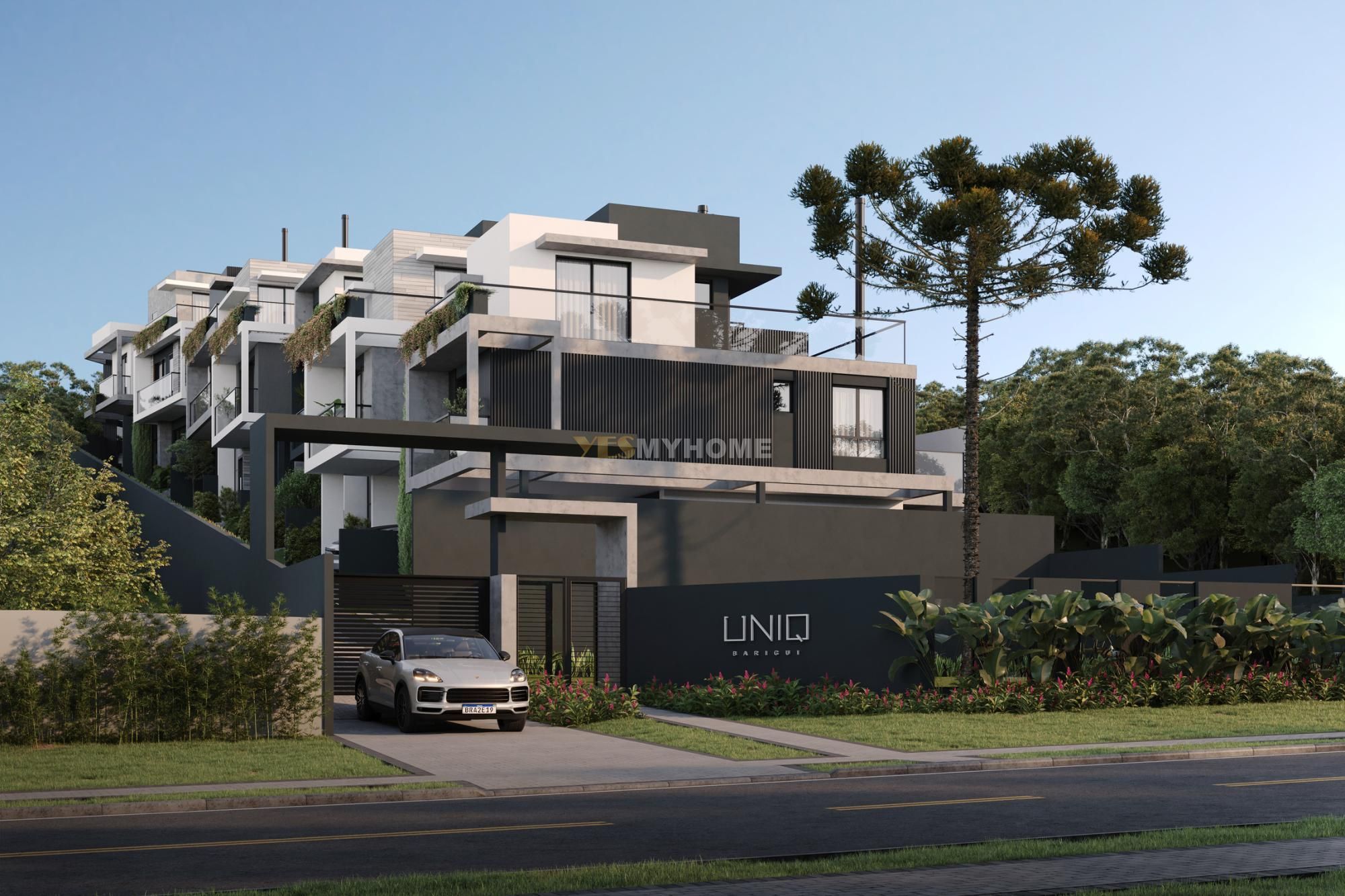 Casa em Condomínio Uniq Barigui | 3 Quartos | 1 Suíte | Mercês | Curitiba
