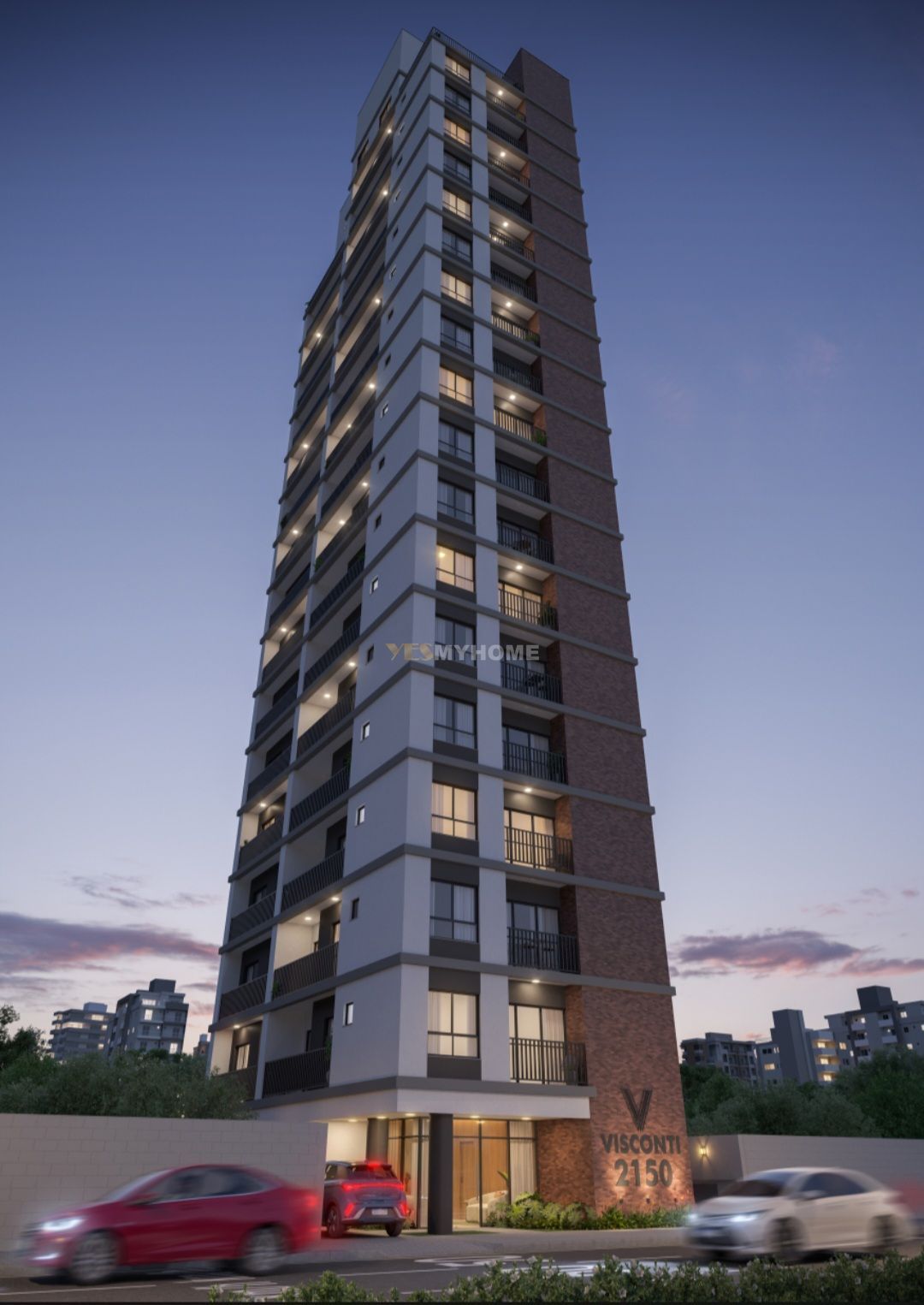 Studio 1 dormitórios à venda Centro Curitiba/PR