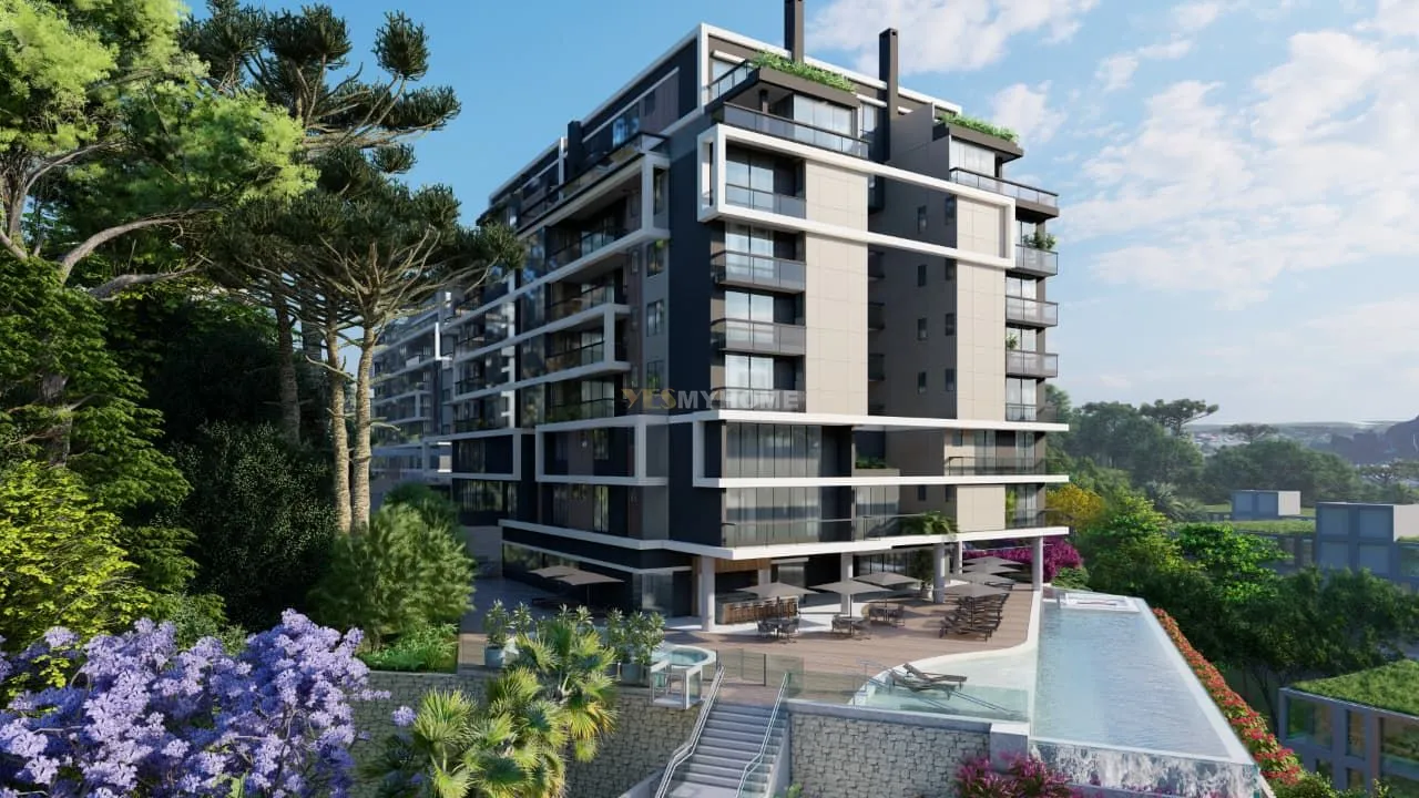 Apartamento de 187 M² com 4 quartos, de frente para o parque Barigui-Curitiba.