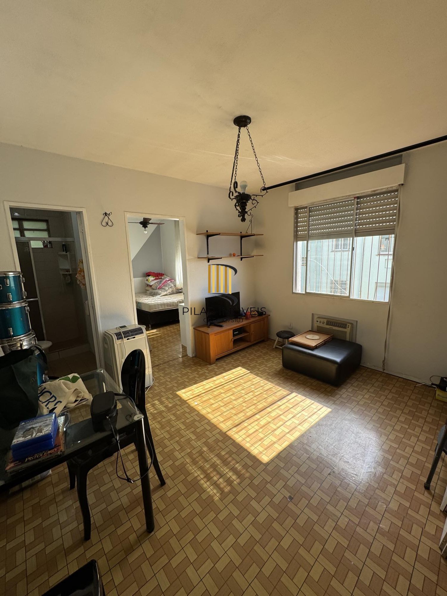 Apartamento de 1 quarto com estacionamento Rotativo.