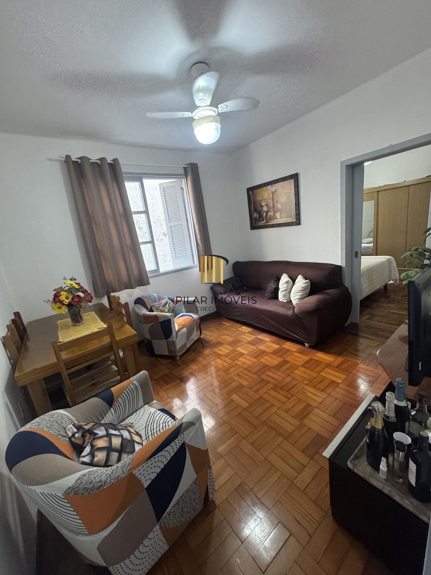 Apartamento de 1 Dormitório