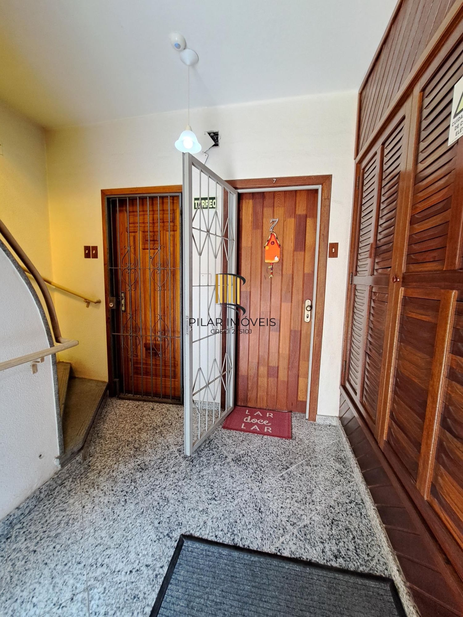 Apartamento térreo na Rua Santana
