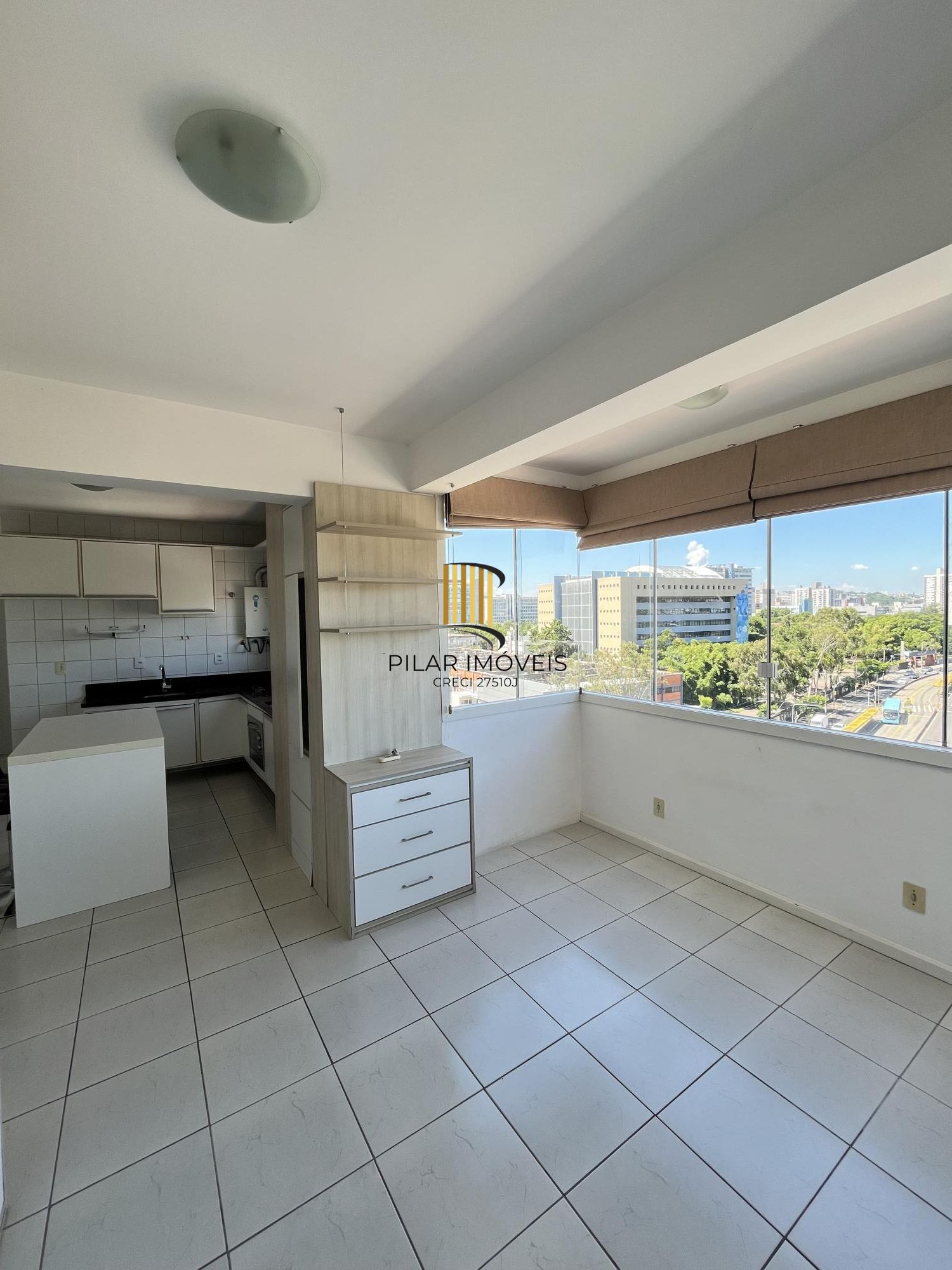 Apartamento de 1 quarto e 1 vaga de garagem em frente a PUC na Bento Gonçalves