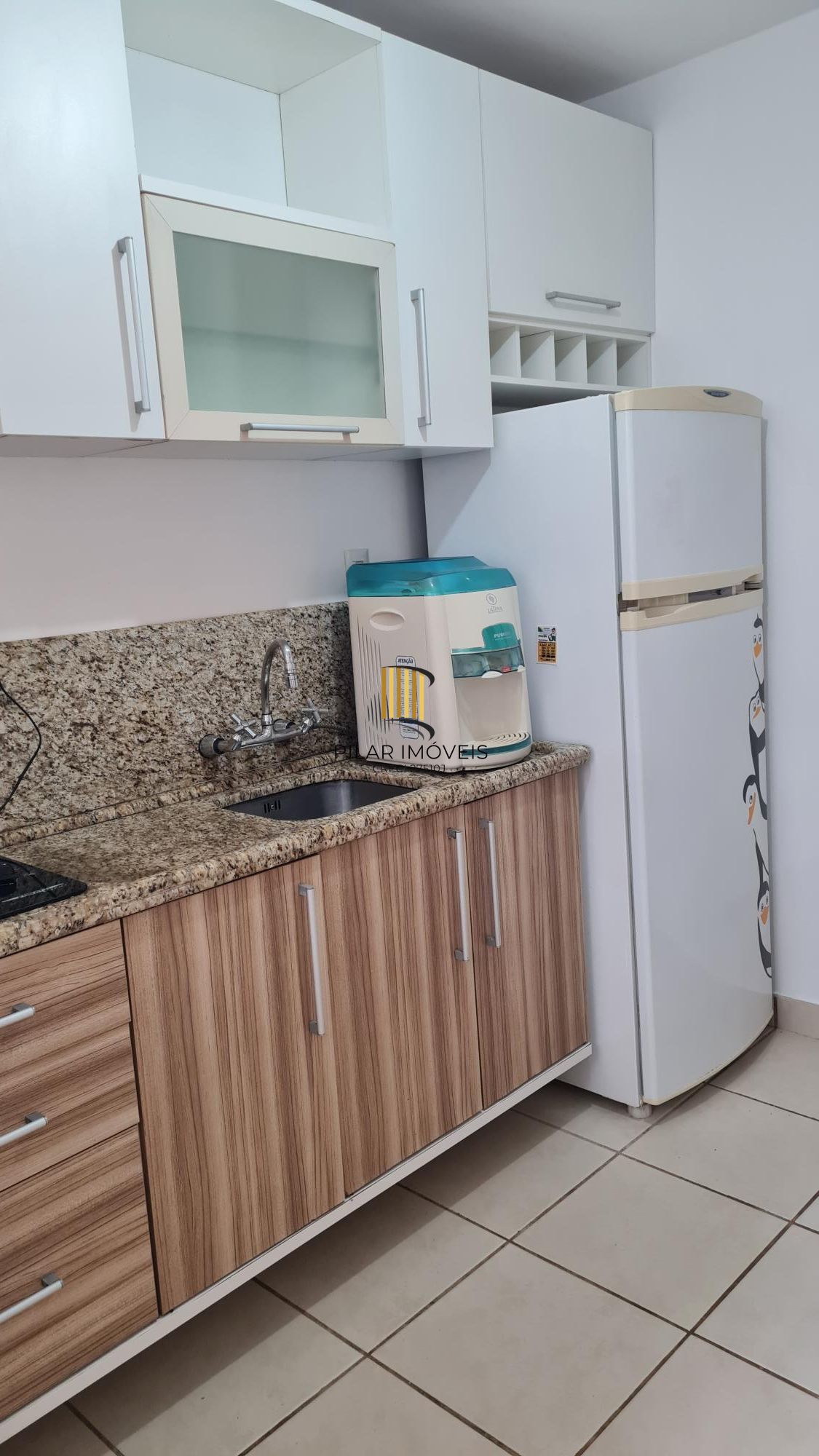 Apartamento Térreo com 1 Dormitório 45m² privativos.