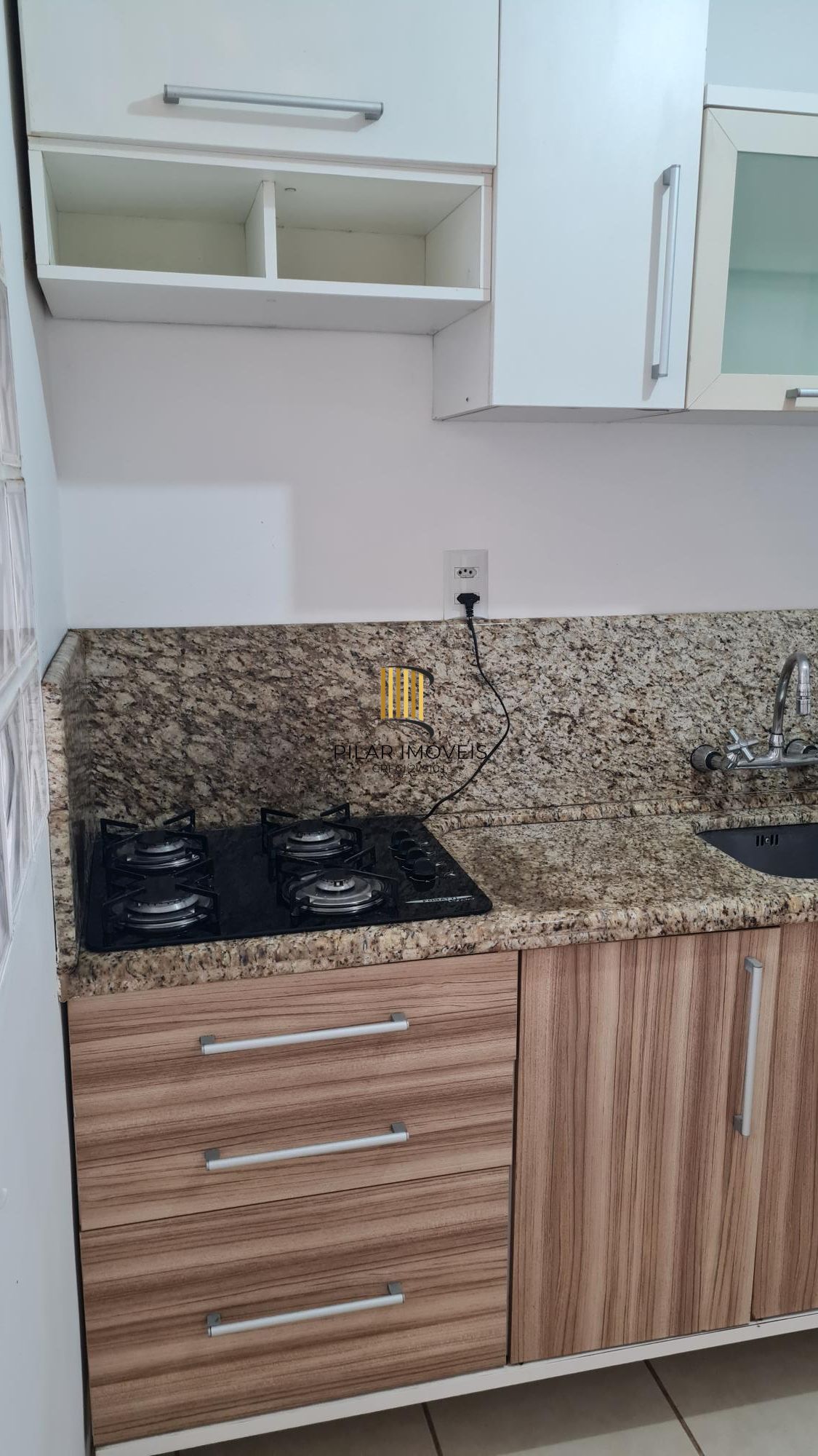 Apartamento Térreo com 1 Dormitório 45m² privativos.