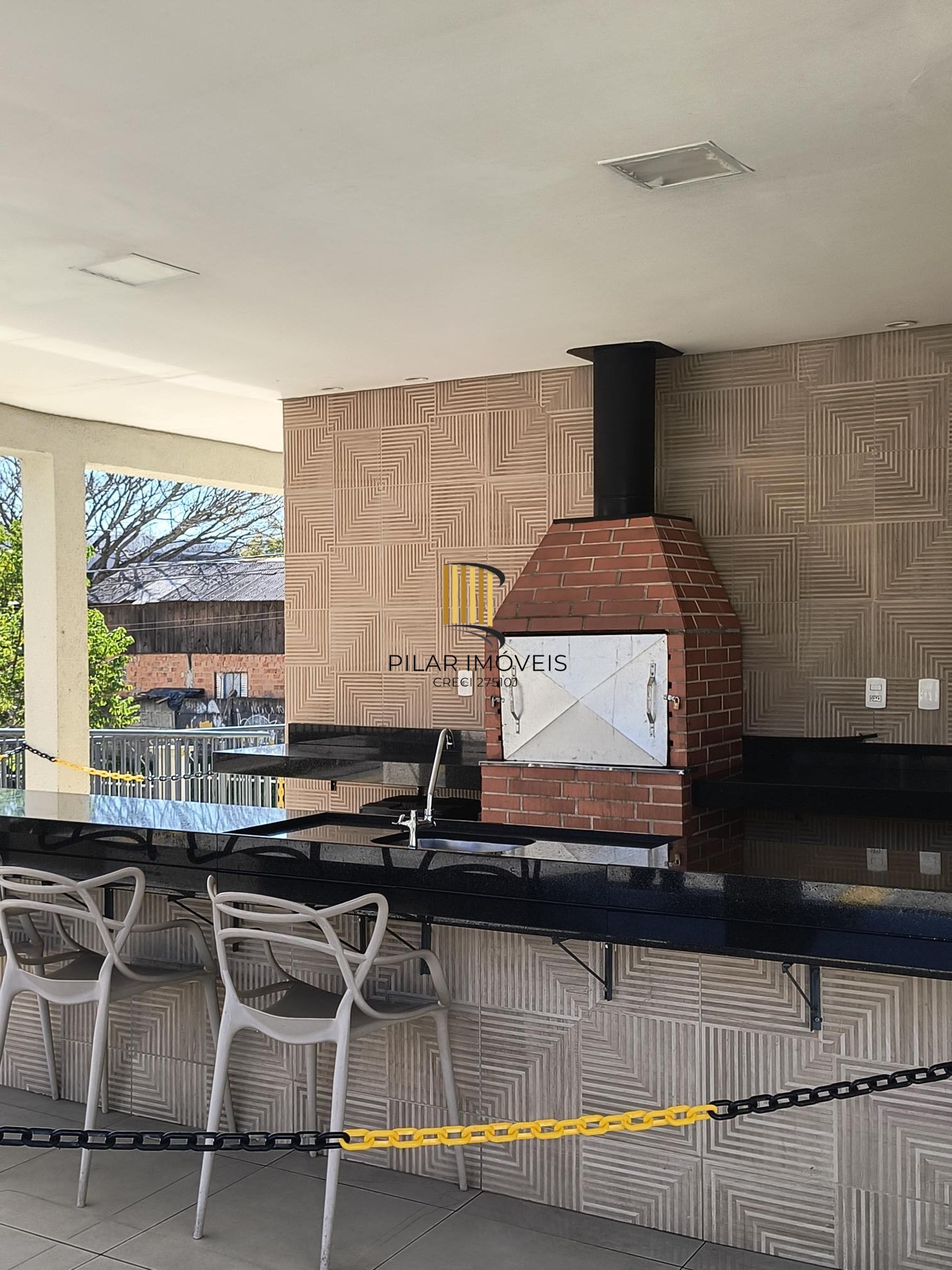 Apartmento no Porto Aurora com Patio