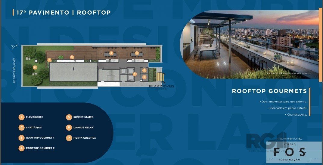 Apartamento 1 dormitório no bairro Rio Branco