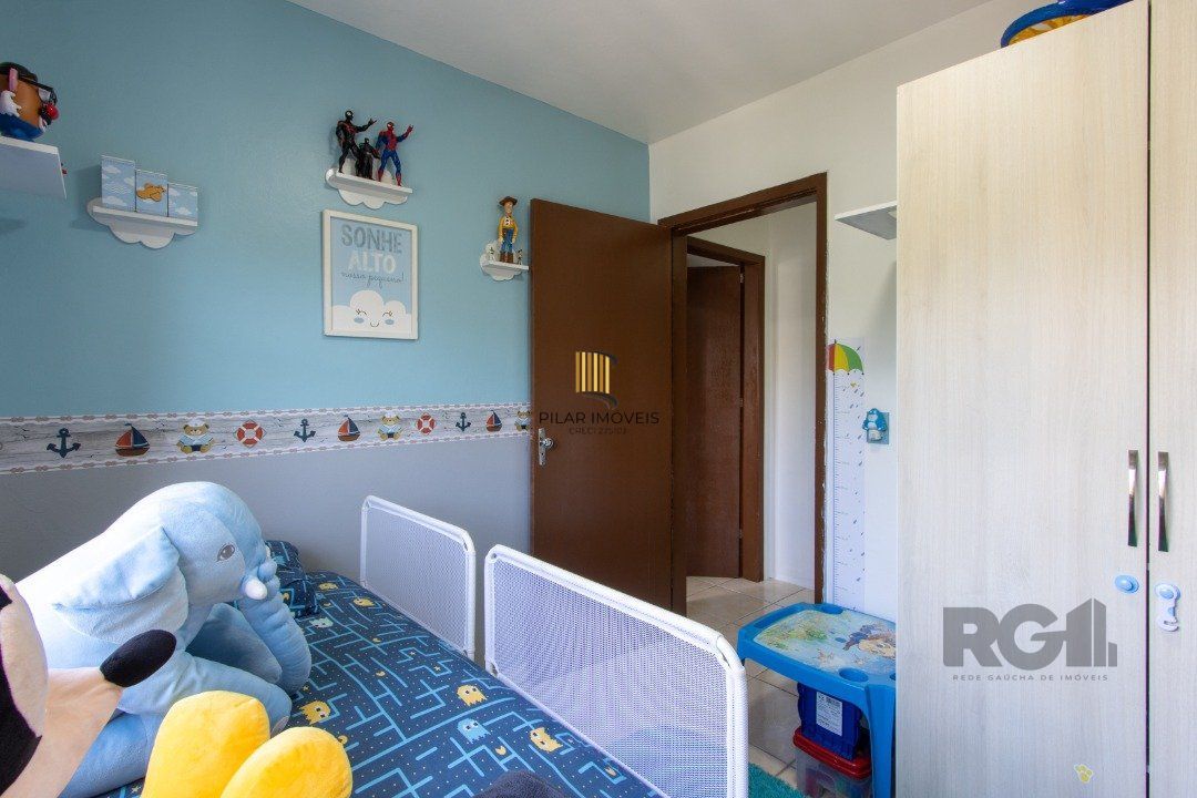 O apartamento com 46,68 m² de área privativa