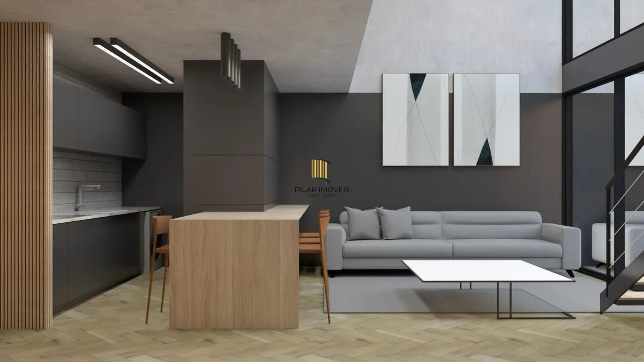 Apartamento 1 dormitório no bairro Petrópolis