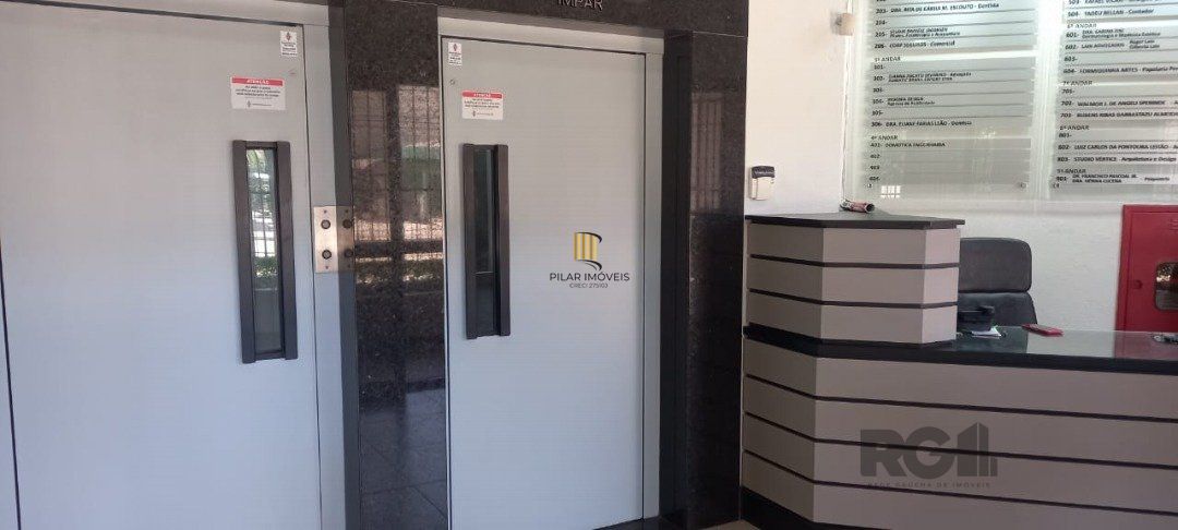 sala com 35,60 m²  de área privativa no edifício Erico Veríssimo Center