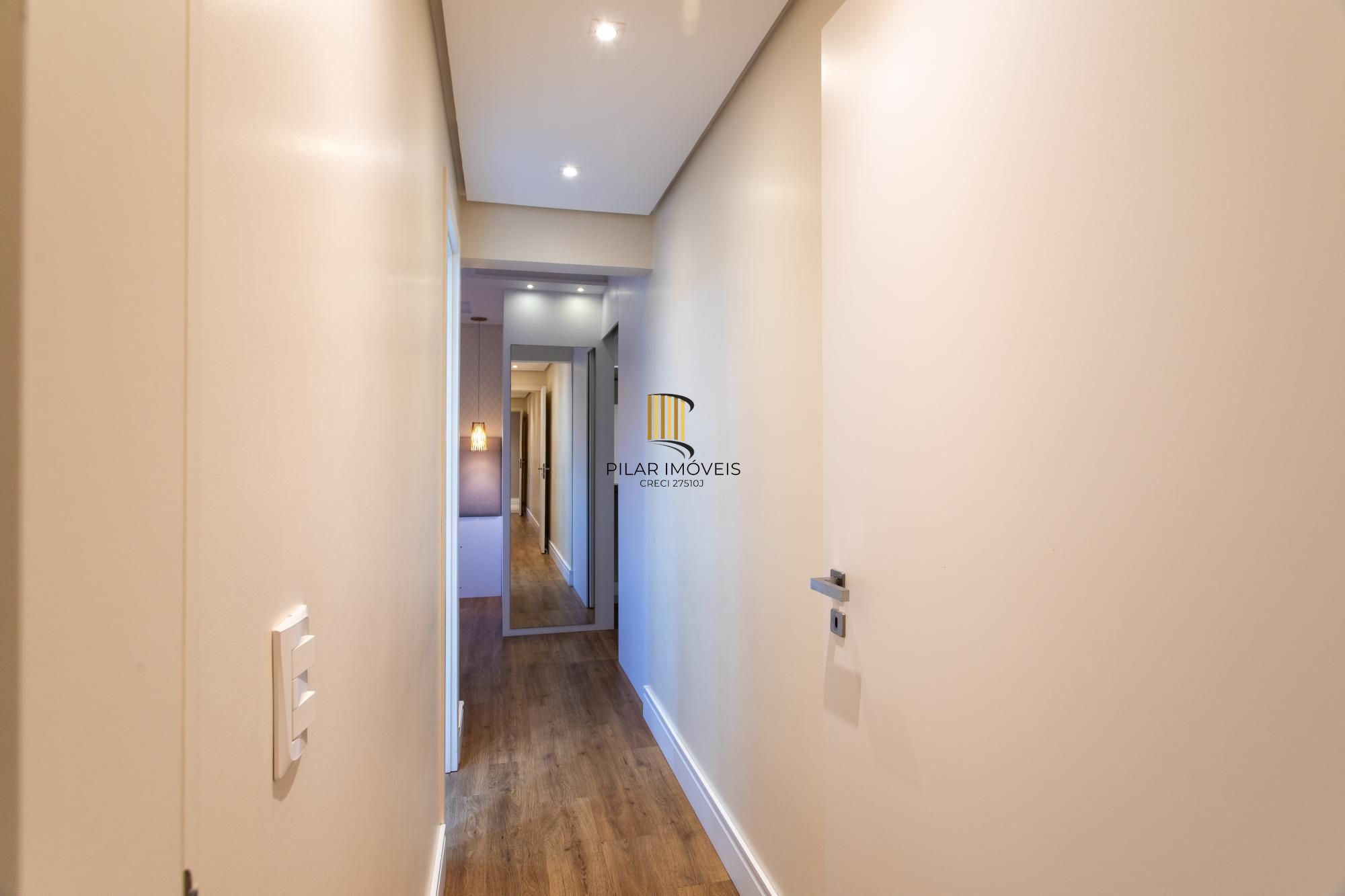 Excelente apartamento de 3 quartos, 1 suíte e 2 vagas de garagem cobertas.