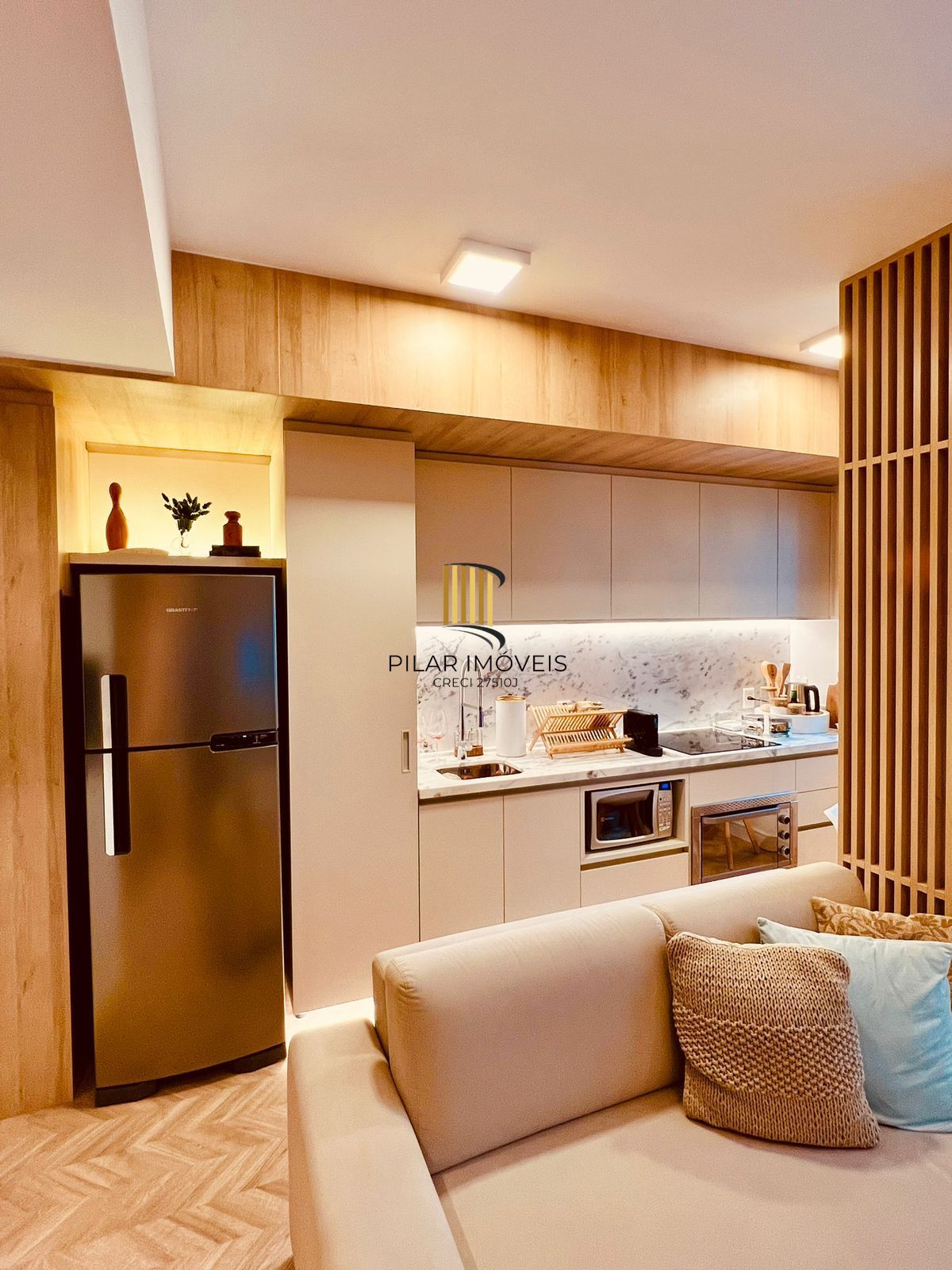 Apartamento de 1 dormitório no Anita Residence