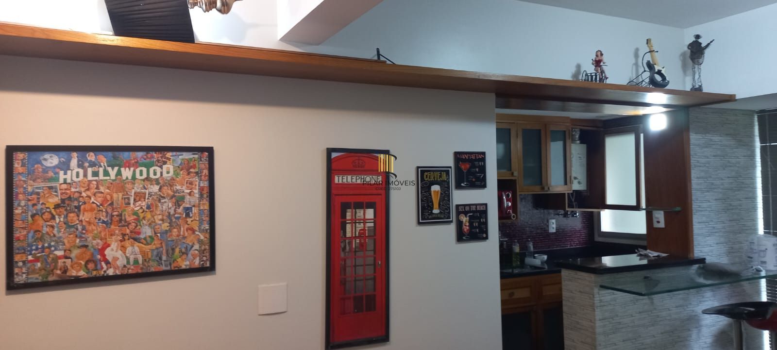 Apartamento de 1 dormitório,com vaga de garagem coberta no Centro Histórico,