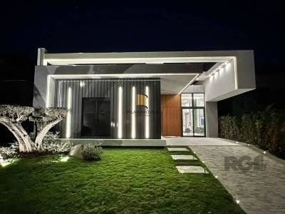 Casa térrea no Condomínio Velas da Marina com 4 suítes, piscina e 243m² privativos