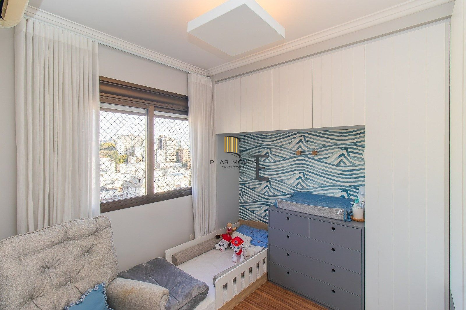 Apartamento exclusivo, decorado com requinte e uma vista incrível!