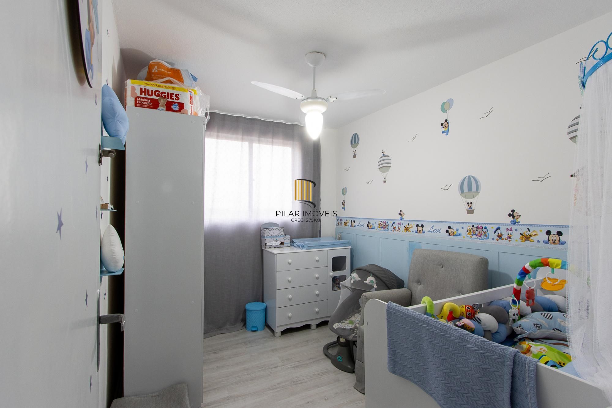 Apartamento de 2 dormitórios com vaga rotativa no bairro Vila Nova Porto Alegre
