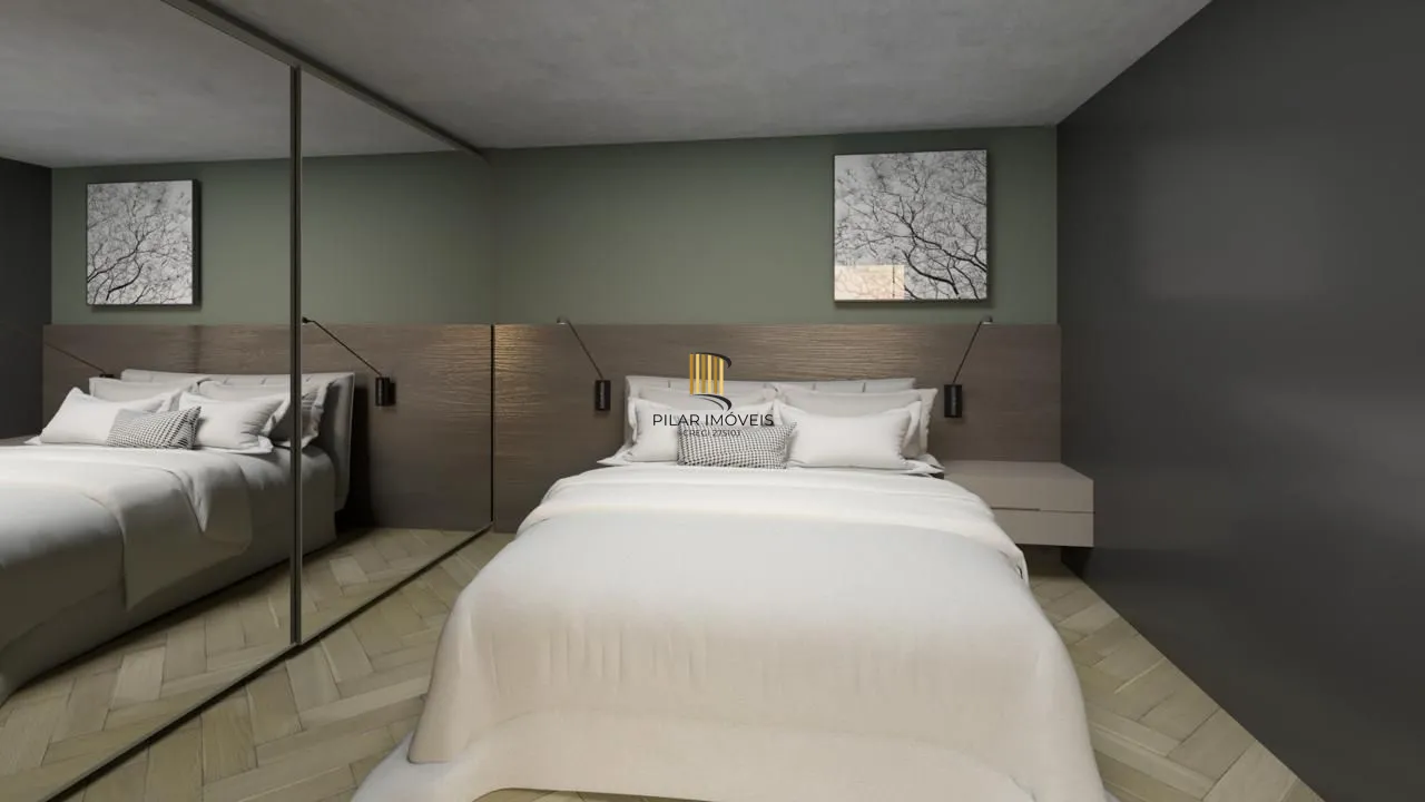 Apartamento 1 dormitório no bairro Petrópolis