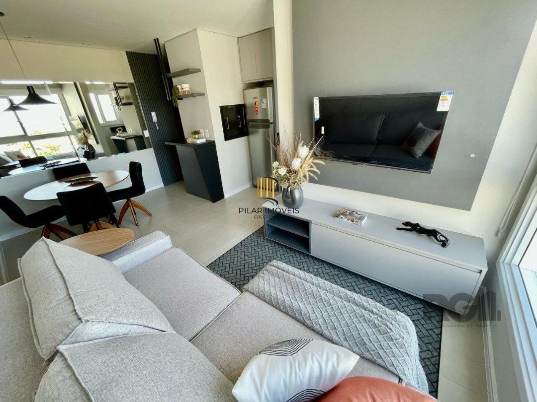 APARTAMENTO COM DOIS DORMITÓRIOS NO EDIFICIO DELPAINE EM CAPAO DA CANOA