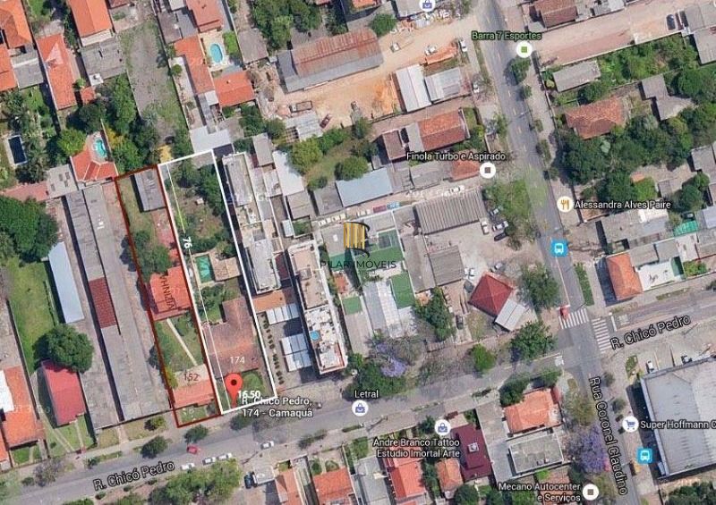 Terreno para Venda - 1.254m², Camaquã