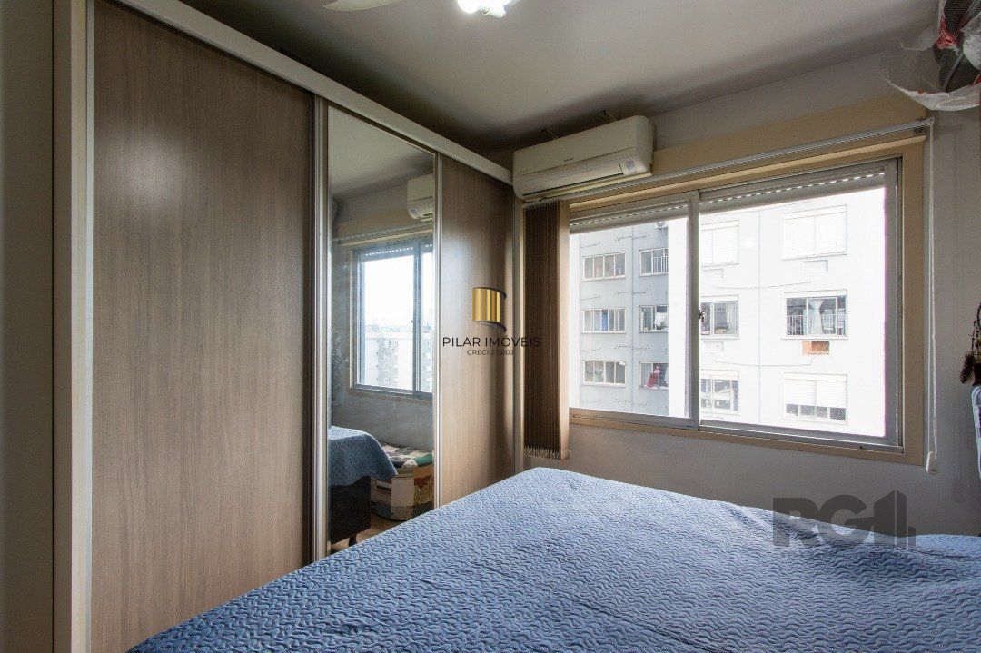 Apartamento 3 quartos, 2 banheiros, 1 vaga, condomínio com infra - Bairro Cristal