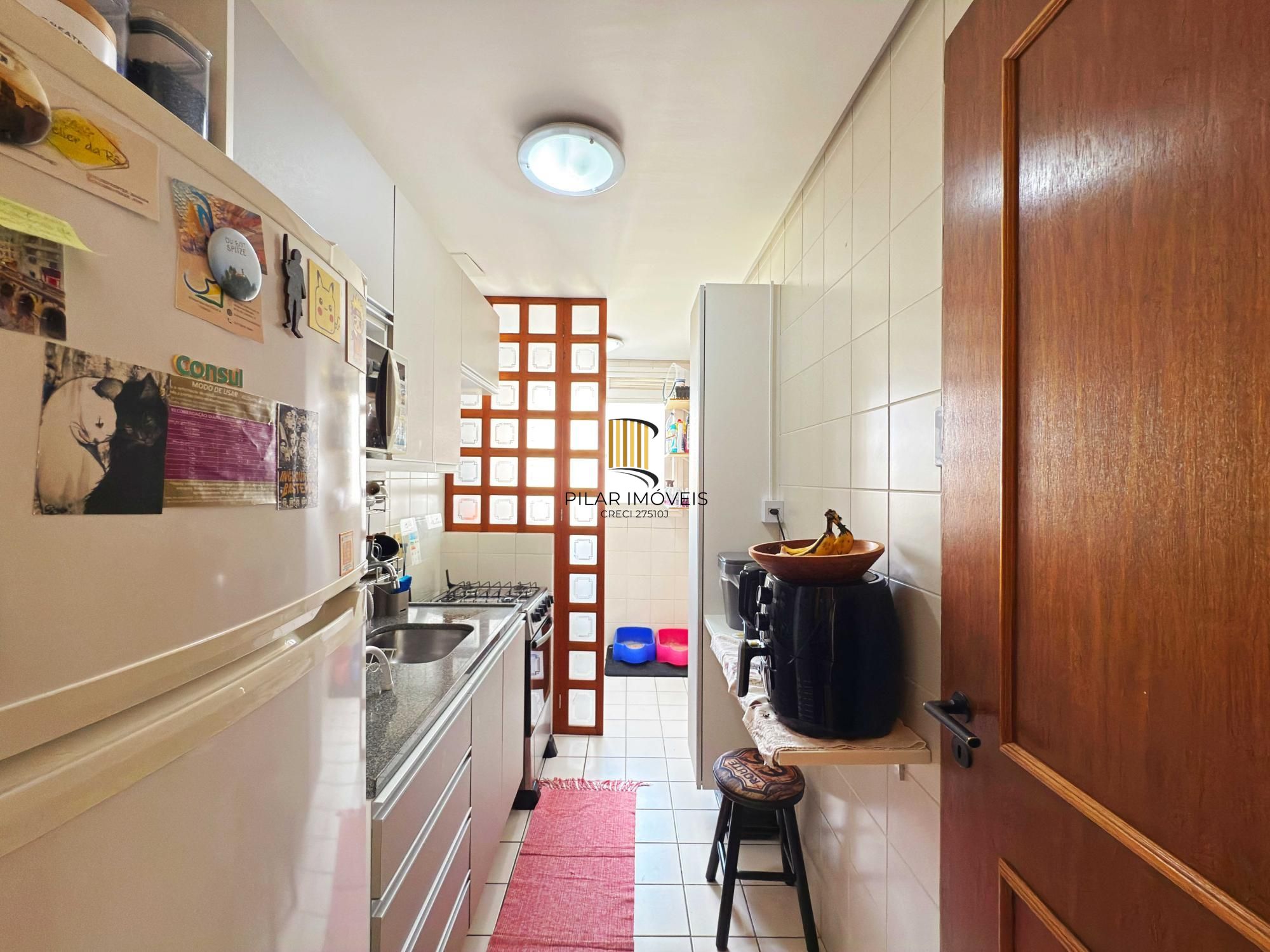 Apartamento de 2 dormitórios e 1 vaga de garagem no Centro Histórico.