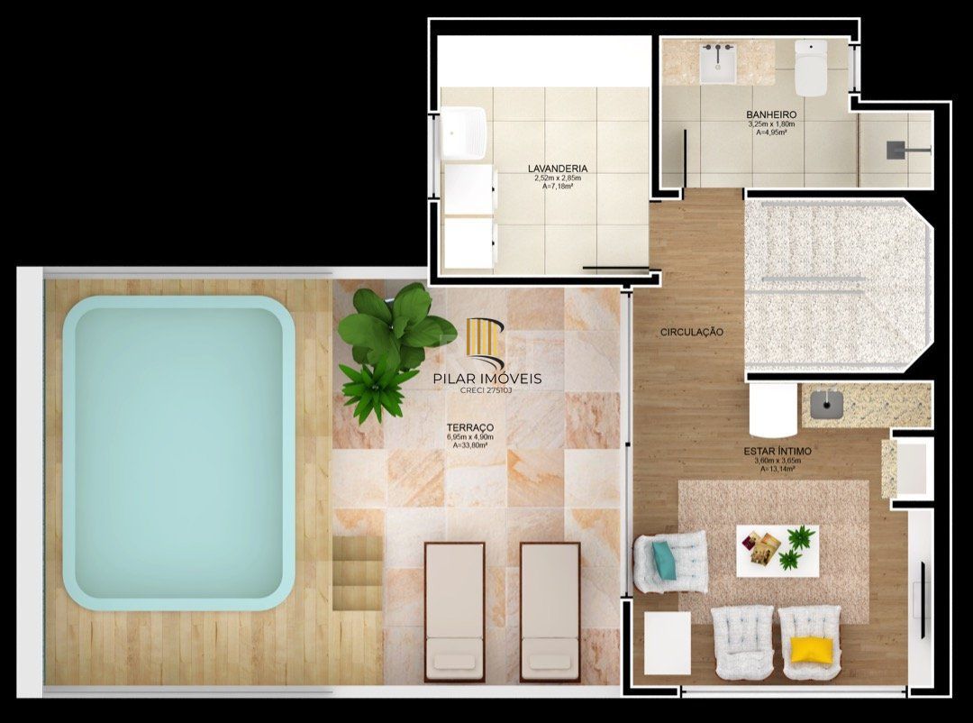 Casa Condominio para Venda - 195m², 3 dormitórios, sendo 1 suites, 2 vagas - Tristeza