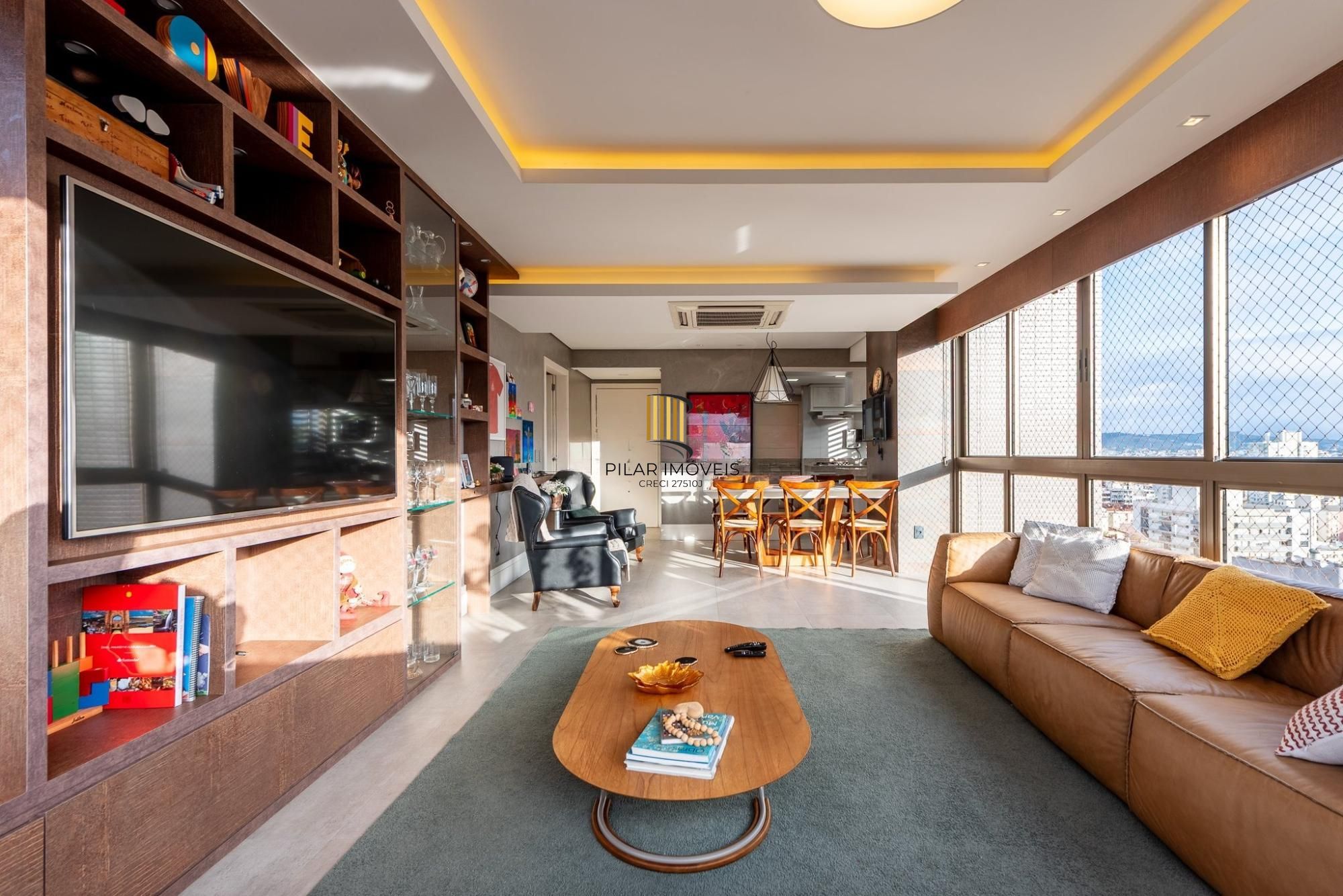 Apartamento com 120.7m², 3 dorm, Petrópolis, Porto Alegre/RS - Pilar Imóveis